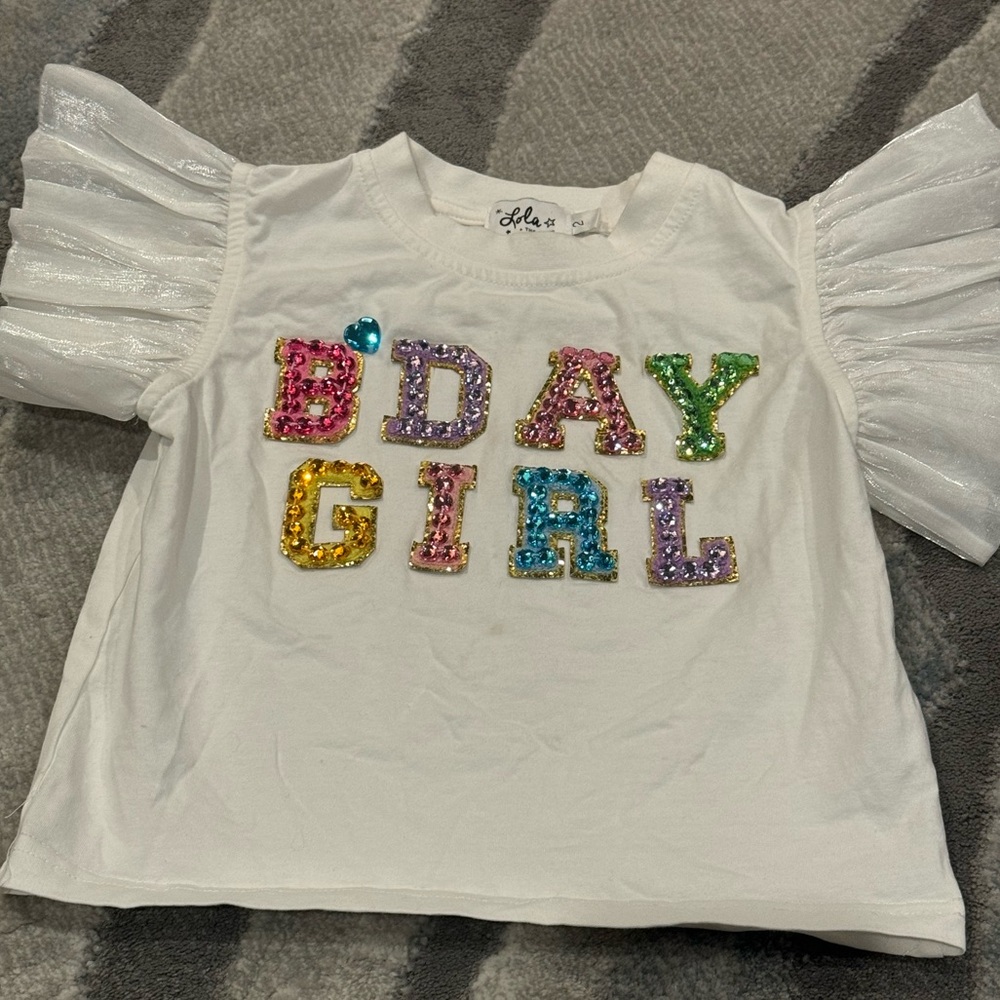 Lola and the Boys bday shirt